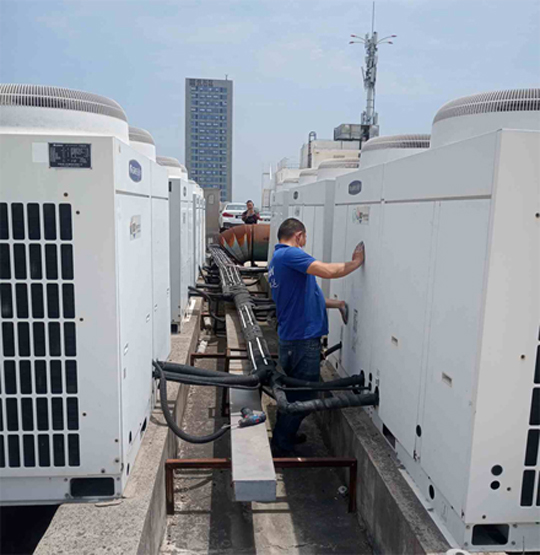 泸县中央空调制热和不制冷系统维修方法